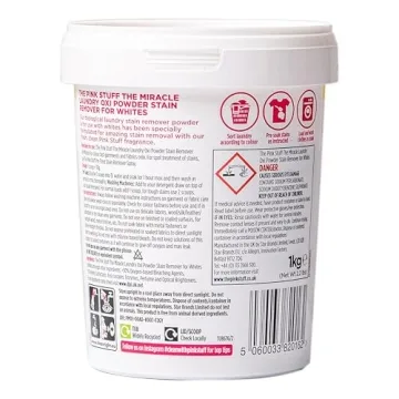The Pink Stuff Miracle Laundry Oxi Powder Stain Remover 1kg