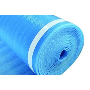 PRODURA 400sqft 3mm Thick 3-in-1 Superior Vapor Barrier and Acoustics Plus Foam UNDERLAYMENT