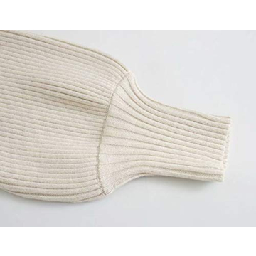 UANEO Women's Super Cropped Sweater Turtleneck Shrug