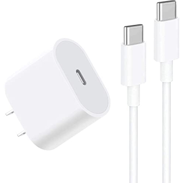 20W USB C Charger for iPad Pro & Air with Cable