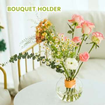 Maveite Bouquet Twister Flower Arrangement DIY Flower Bouquet Creator Dutch Spiral Romantic Twist Bo...