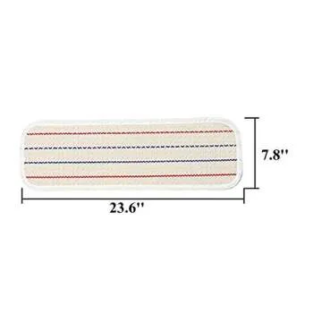 UKELER Kids Rug Montessori Mat Children Playing Mat for Nursery Cotton Working Rug Small Hand Woven Rug, 23.6''×7.8''