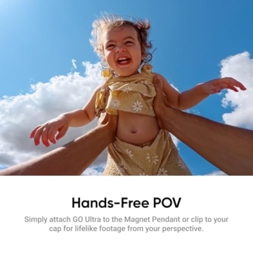 Insta360 GO Ultra Standard Bundle Midnight Black - The Ultimate Compact 4K Action Camera