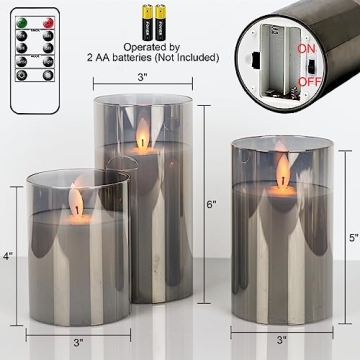 LED Flameless Candles with Remote for Safe Ambiance