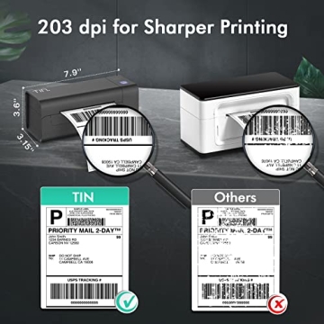 TIN Thermal Label Printer for Fast Shipping Labels
