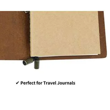 Wanderings Lined Travelers Notebook Inserts - Perfect for Writing