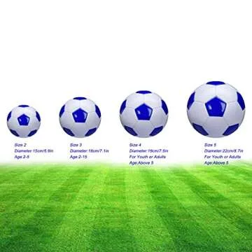 SPDTECH Soccer Ball Size 3 Classic Style for Kids - Perfect Gift for Young Players