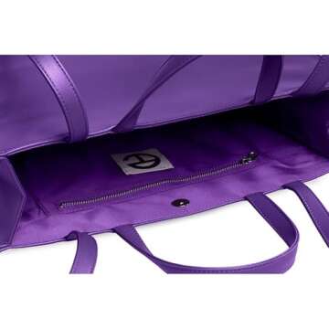 TELFAR Medium Shopping Bag - Purple
