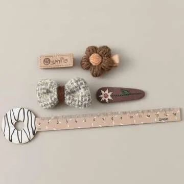 Baby Girl Hair Clips Set 20 Unique Toddler Bows