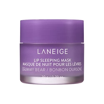 LANEIGE Lip Sleeping Mask Gummy Bear: Nourish, Hydrate, Vitamin C, Murumuru & Shea Butter, Antioxida...