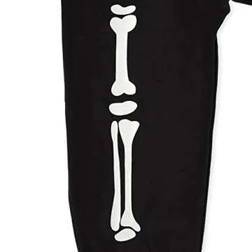 Family Matching Halloween Skeleton Pajamas for Kids