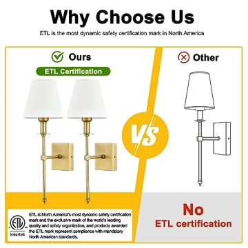 Elegant Brushed Brass Wall Sconces for Stylish Homes