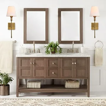 Elegant Brushed Brass Wall Sconces for Stylish Homes