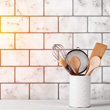 Lagute Peel and Stick Backsplash Tiles for Easy Upgrades