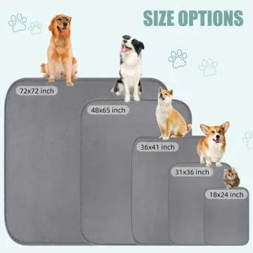 Washable Dog Pee Pads - Waterproof & Reusable Supplies