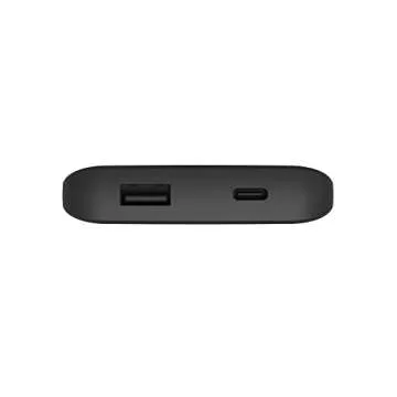 mophie Power Boost (10K)- Black - PowerStation containing Large Internal Battery and Versatile USB-C Port