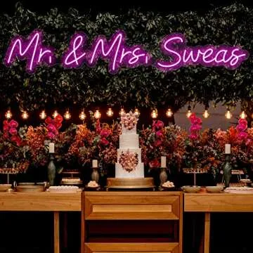 ZLOOREE Custom LED Neon Sign Personalized Neon Light for Wedding Birthday Party Home Bedroom Living/Game Room Decor Shop Bar Logo Name Light Sign Neon Signs for Wall Decor Mothers Day Gifts