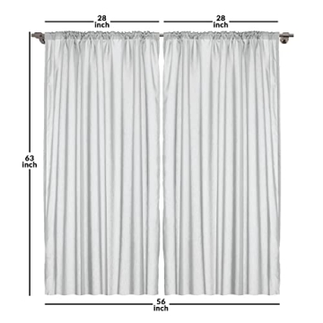 Lunarable Retro Curtains - 2 Panel Set for Vibrant Decor