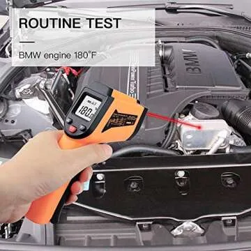 Digital Infrared Thermometer Accurate Laser Temperature Gun