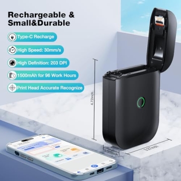 SKRFORM Smart Bluetooth Label Maker for Hassle-Free Organization