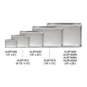 Thunder Group Excellanté 18" x 26" Aluminum Sheet Pan