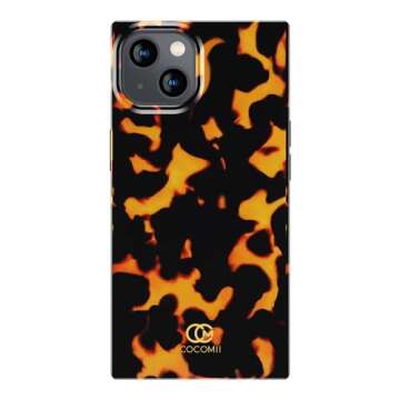 Cocomii - Rectangle Case Compatible with iPhone 13 - Animal Print, Fashionable Pattern, Glossy, Wome...