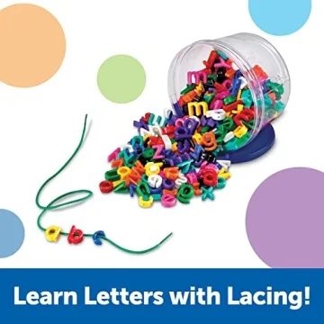 Lowercase Lacing Letters Set - Engaging Educational Toy