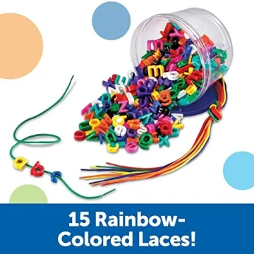 Lowercase Lacing Letters Set - Engaging Educational Toy