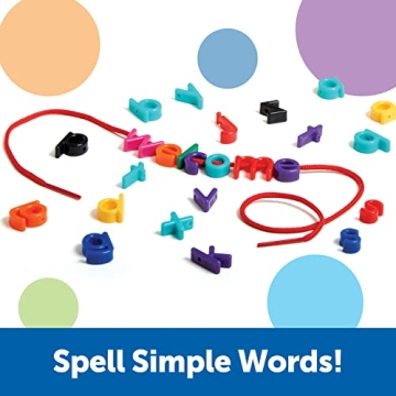 Lowercase Lacing Letters Set - Engaging Educational Toy