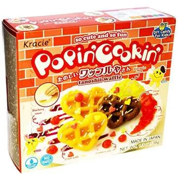 Kracie Popin Cookin DIY Candy Waffle Kit - Creative Fun for Kids