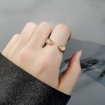 WPPHXY 14K Gold Filled Stacking Rings for Women - Elegance Unleashed