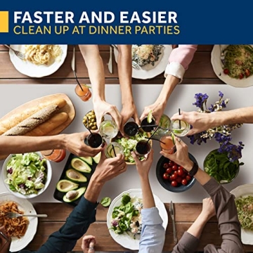 Bryco Goods 18”x1200” (100’) White Wrapping Paper – Kraft Paper Roll for Painting, Drawing, Banner, Bulletin Board, Easel Use, Floor Covering, Packaging, Shipping, Arts & Crafts – Made in USA