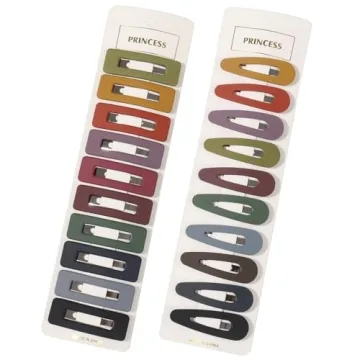 B.PHNE 20Pcs Hair Clips for Women, Matte Snap Hair Clip Barrettes for Girls,Cute Solid Candy Color H...
