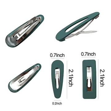 Stylish 20 Pack Hair Clips for Women in Bright Colors