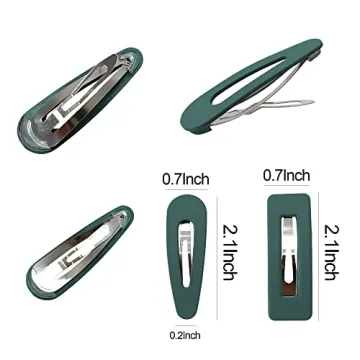 Stylish 20 Pack Hair Clips for Women in Bright Colors