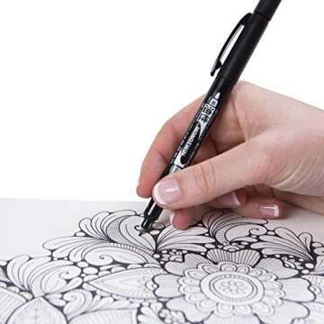 Tombow 56500 MONO Twin Permanent Marker Pack - 10 Count