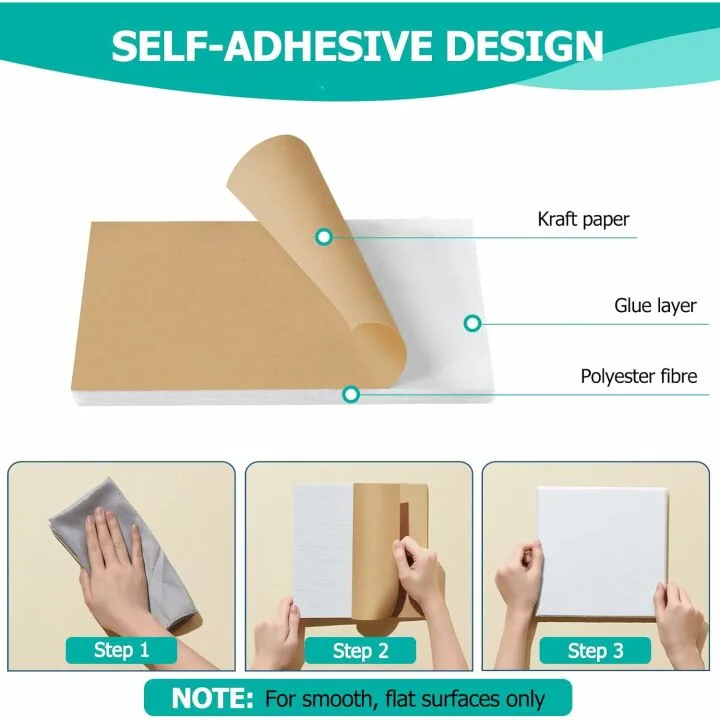 Acoustic Wall Panels 12 Pack for Noise Cancellation