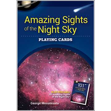Amazing Sights of the Night Sky Playing Cards - Nature's Wild Cards for Stargazers