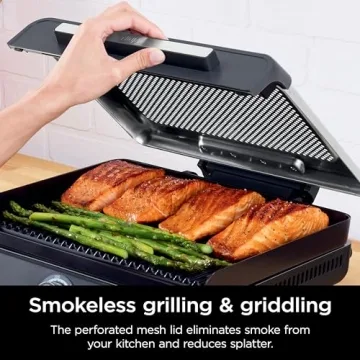 Ninja GR101 Smokeless Indoor Grill & Griddle