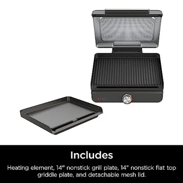 Ninja GR101 Smokeless Indoor Grill & Griddle