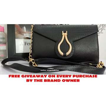 Women’s Long Coat | Real Lambskin Leather, Black Classic Style, Trench, Overcoat