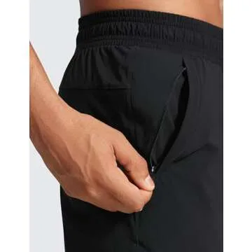 Lightweight Water Resistant Athletic Joggers for Men