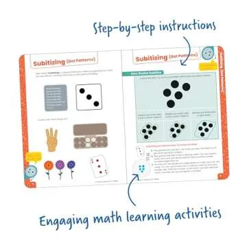 Carson Dellosa Break It Down Tools for Numbers & Counting K-1 Math Reference Book, Kindergarten & 1st Grade Math Guide to Understanding Ten Frames, Number Bonds, Place Value, K-Grade 1 Math Book