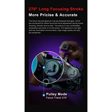 7artisans 50mm T2.0 Cine Lens for L-Mount Cameras