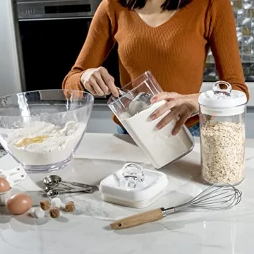 Felli Flip Tite 5” Food Storage Containers - Airtight Seal