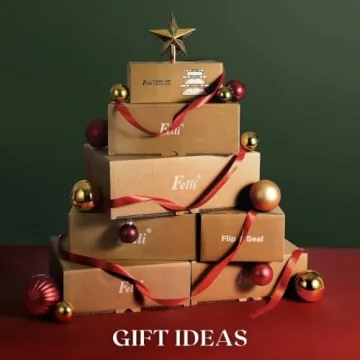 Felli Flip Tite 5” Food Storage Containers - Airtight Seal