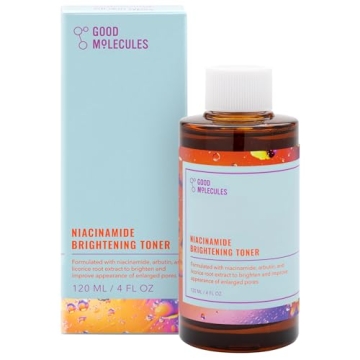 Good Molecules Niacinamide Brightening Toner - Facial Toner with Niacinamide, Vitamin C and Arbutin ...