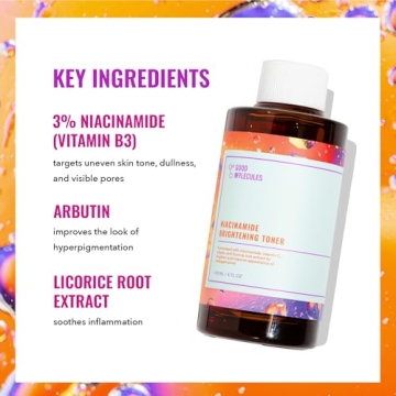 Good Molecules Niacinamide Brightening Toner for Radiant Skin