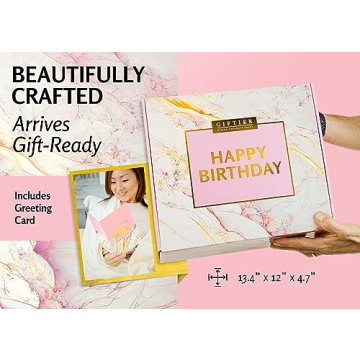 Thoughtful Birthday Gift Basket for Her - Complete Set