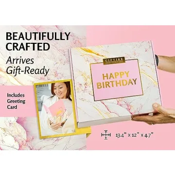 Thoughtful Birthday Gift Basket for Her - Complete Set